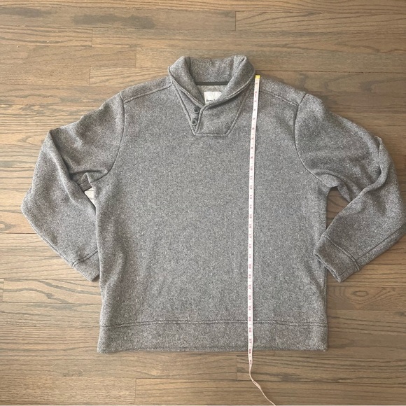 Tommy Bahama Herringbone Grey Pullover Men’s Large | LIKE NEW - Picture 6 of 9